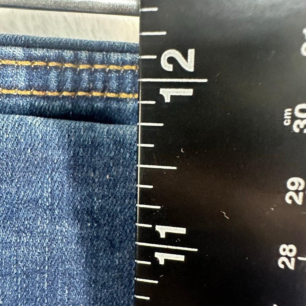 Rock & Republic Fever Pull On Jeans Women 18 Blue RX Slimming Skinny Stretch - Picture 5 of 8